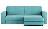 Диван угловой Ларсон 2М Nordic 71 аквамарин - превью 1